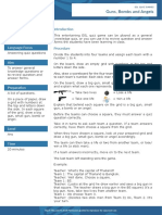 Guns, Bombs and Angels: Activity Type