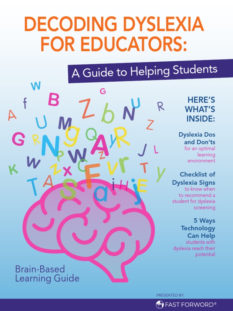 Dyslexia Guide | PDF | Dyslexia | Reading Comprehension