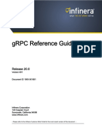 Infinera GRPC Reference Guide