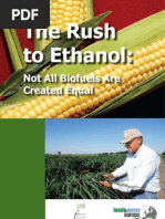 Download The Rush to Ethanol Not All Biofuels Are Created Equal by Food and Water Watch SN5479205 doc pdf