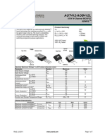 100V N-Channel MOSFET SDMOS Performance Summary