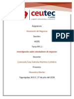 TAREA - S1 - Investigación Sobre Simuladores de Negocios