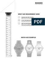 Wrist Size Measurement Guide: Download and Print This File