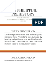 The Philippine Prehistory