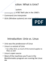 Introduction: What Is Unix?