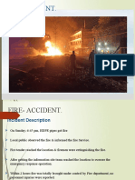 Fire Accident - Lesson Learned