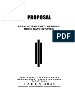 Proposal Gapoktan Handsprayer