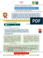 Semana 1 - Tutoría. Quinto de Secundaria