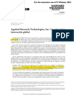 Caso Applied Research Technologies
