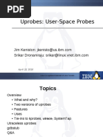 Uprobes: User-Space Probes: April 15, 2010