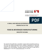 Dubai Sme Food and Beverages Manufacturing Report