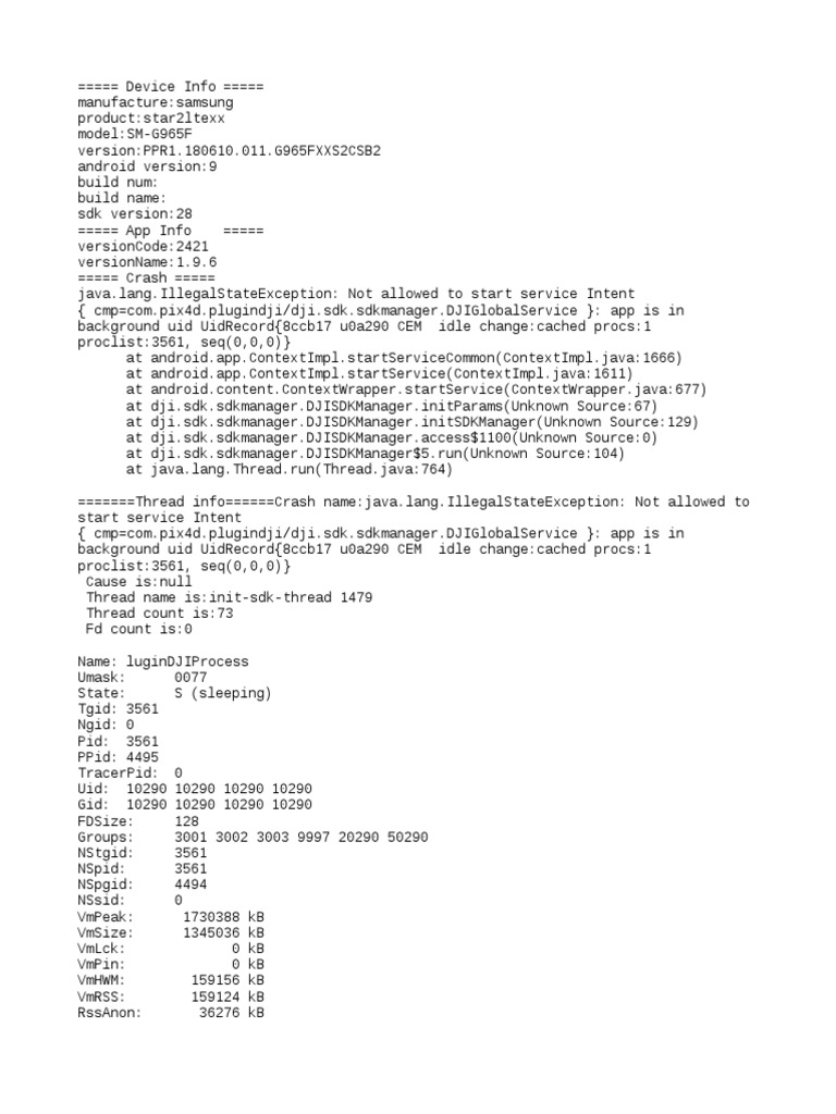 Background Service Start Error | PDF | Operating System Technology ...