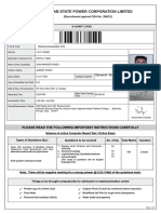 Punjab State Power Corporation Limited: Please Read The Following Important Instructions Carefully