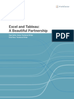 Excel and Tableau - WP2021