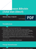 Pemeriksaan Bilirubin (Total Dan Direct)