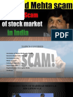 Harshad Mehta Scam: Introduction and Impact