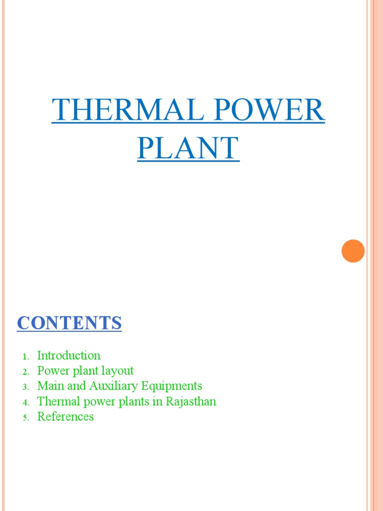THERMAL POWER PLANT HANDBOOK visual data 4