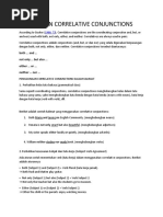 Pengertian Correlative Conjunctions