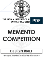 Memento Design Competition