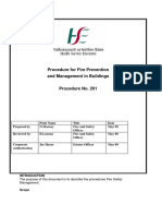 Procedure For Fire Prevention and Management in Buildings