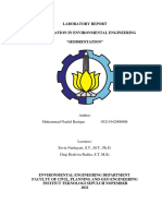 Sedimentation Practicum - Unit Operation in Enviornmental Engineering