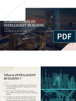 Introduction To Intelligent Building