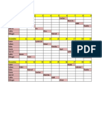 Jadwal TJ Update Tabulasi