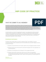 Membership Code of Practice: What We Commit To As A Member