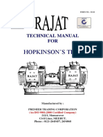 Hopkinson'S Test: Technical Manual FOR