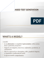 Model Based Test Case Generation