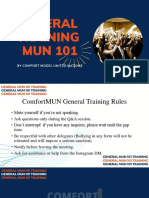 General MUN 101 Training