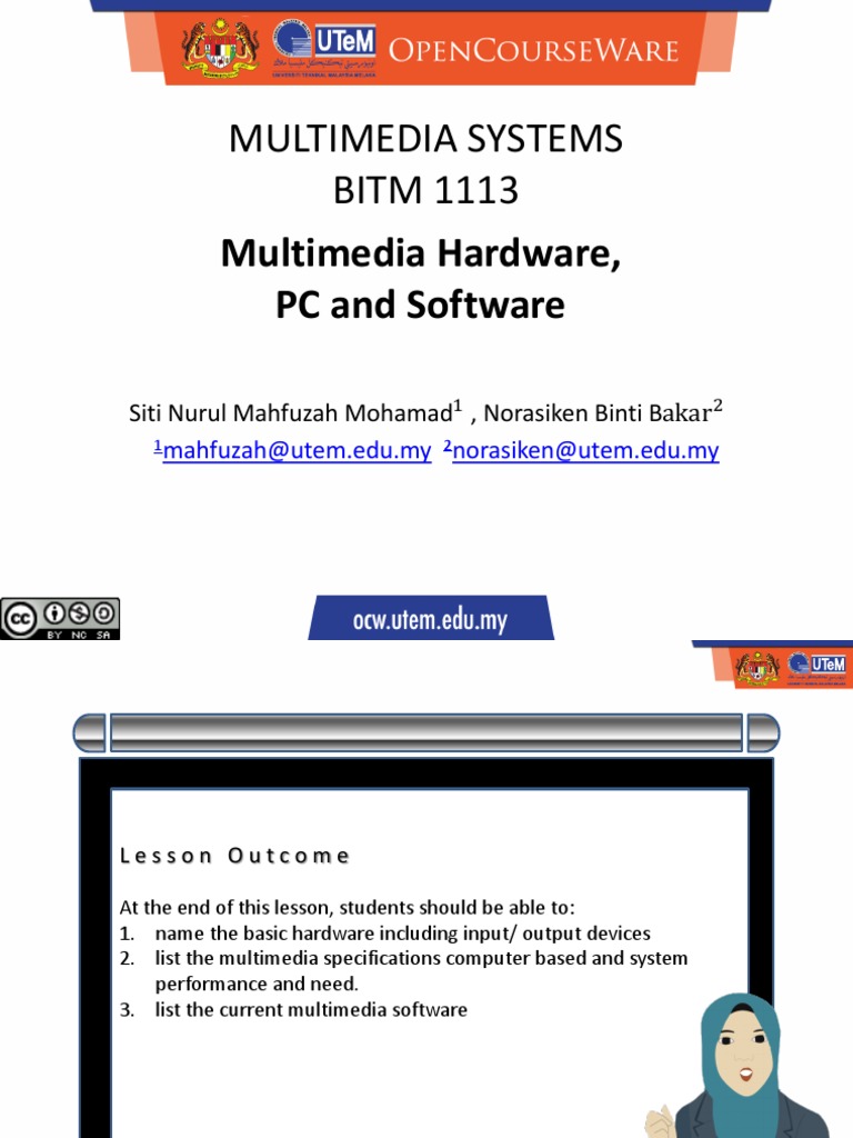 An Overview of Multimedia Hardware Components, Multimedia PC