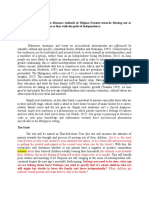 Development of a Scale to Measure Familial Attachment among Filipino College Students