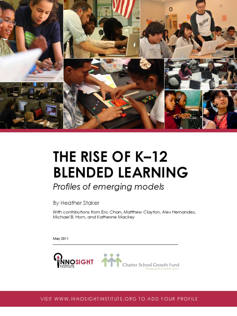 The Rise of K 12 Blended Learning | PDF | Disruptive Innovation ...