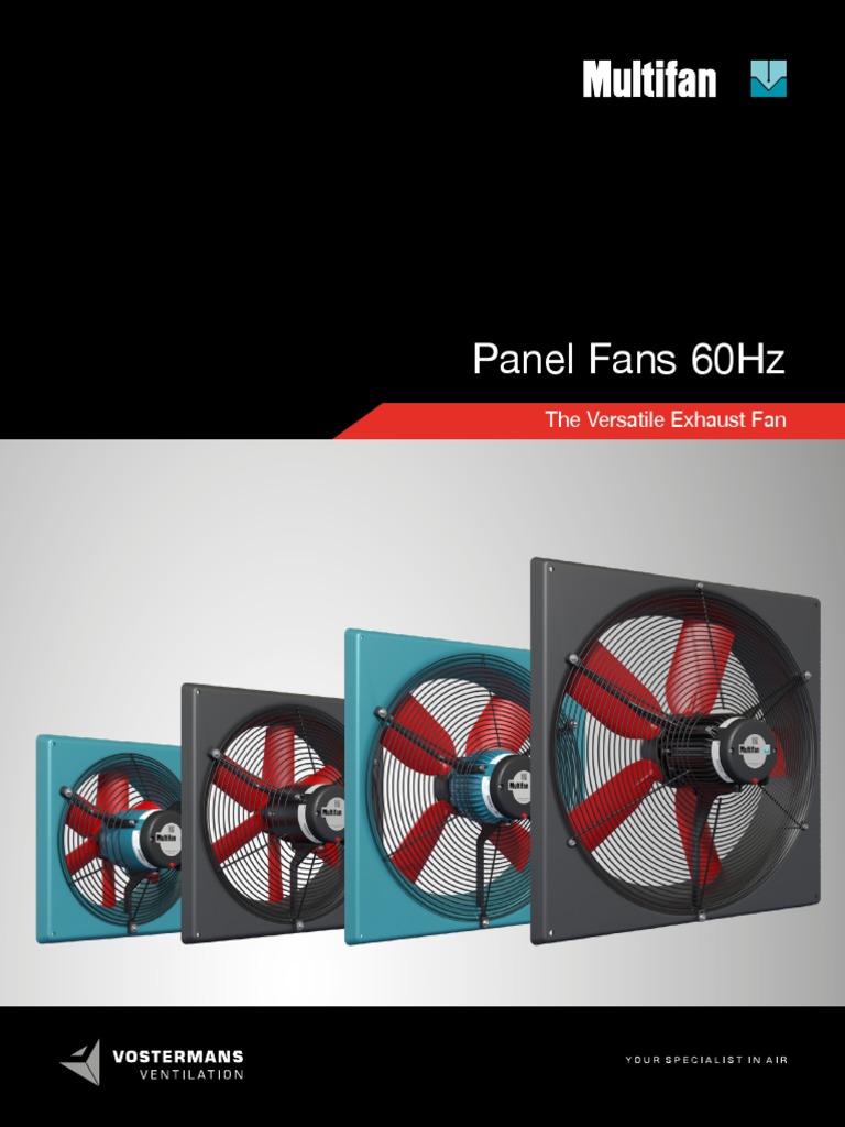 Vostermans Multifan Panel Fans Overview | PDF | Sustainability ...