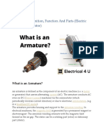 Armature: Definition, Function and Parts (Electric Motor & Generator)