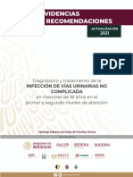 Diagnóstico y Tratamiento de La en Menores de 18 Años en El Primer y Segundo Niveles de Atención