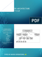 Computer Architecture Section Four: Cs-Is