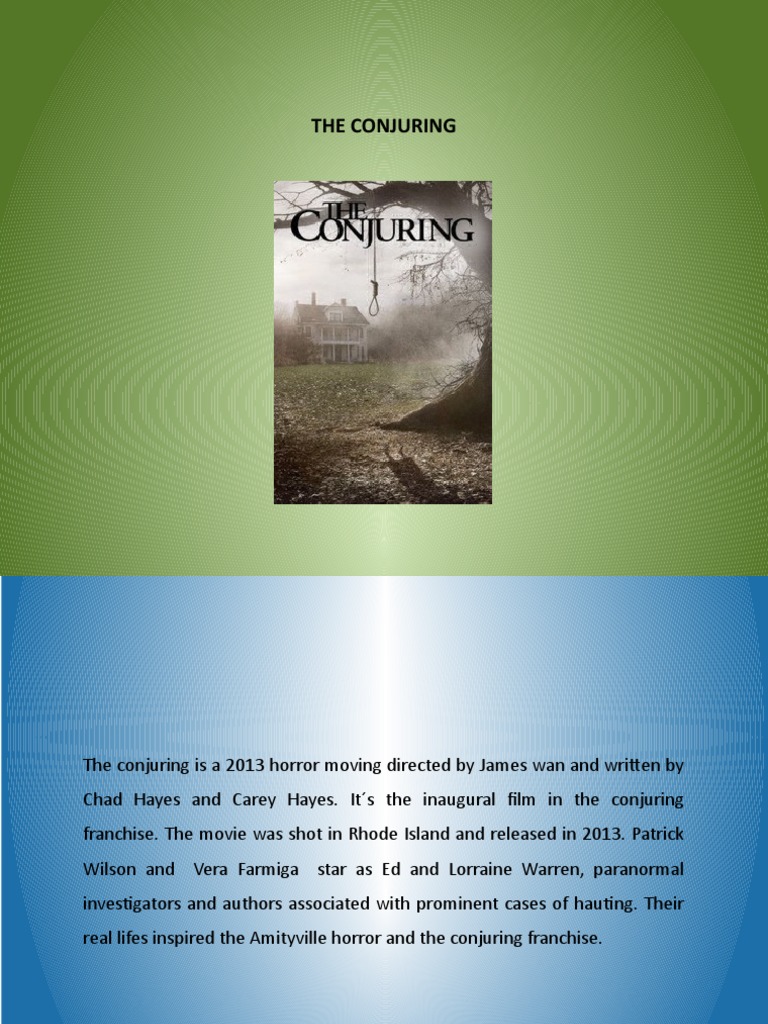 The Conjuring: A Horror Film Review | PDF