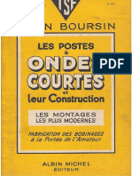 Les Postes à Ondes Courtes – Alain Boursin