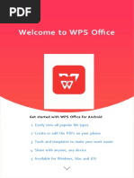 Get Started With WPS Office For Android