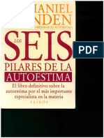 Los Seis Pilares de La Autoestima Nathaniel Branden