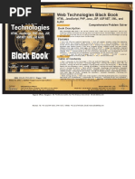 Web Technologies Black Book: Comprehensive Problem Solver