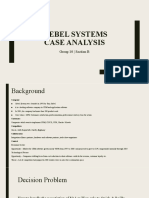 Siebel Systems Case Analysis: Group 10 - Section B