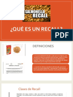 Que Es Un Recall