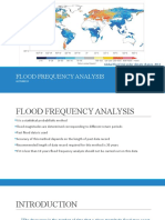 Flood Frequency Analysis: Global Flood Risk Under Climate Change, 2013