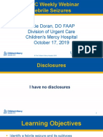 Katie Doran, DO FAAP Division of Urgent Care Children's Mercy Hospital October 17, 2019