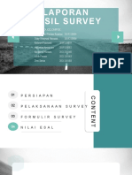 Ppt Hasil Survey Kel 1 Jumat