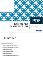 Design For Manufacture: DFXPLCM