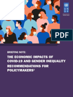 Undp-Gpn-Bpps-Gender-Economic Impacts of COVID-19 and Gender Inequality